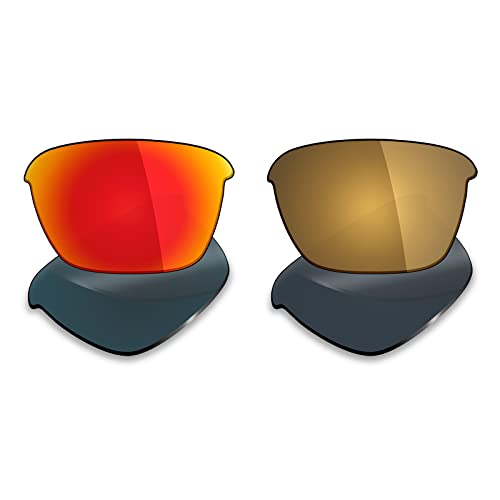 Image of Mryok 2 Pair Polarized Replacement Lenses for Oakley Thinlink Sunglass - Options