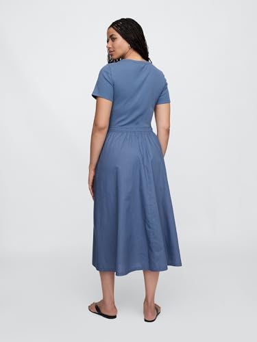 Image of Gap Women's Scoop Neck Midi Dress