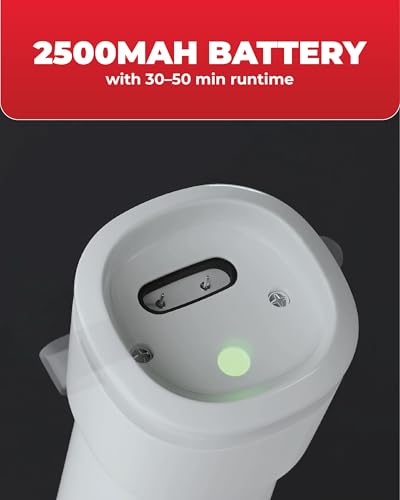 Image of TIRON TLS Electric Long Scrubber, 2500 mAh Battery, 90 mins Runtime, 16Kg Torque for Powerful Scrubbing, Designed for Car, Window Glass, Balcony Cleaning, Bathrooms, Bathtubs, Tile Floors