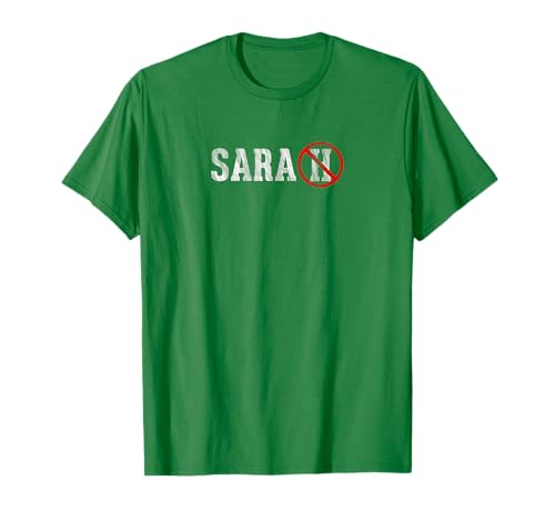 Women's Sara Without an H Funny T-Shirt T-Shirt