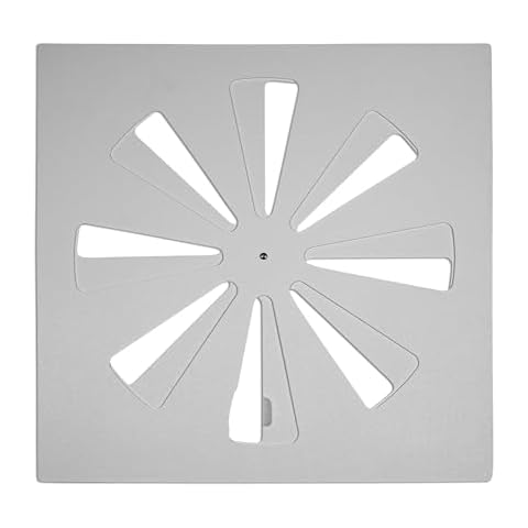 Teak Isle Adjustable Air Conditioning Vent Cover. Made in USA. Air Vent Deflector for Office Ceiling AC Vents. Cover