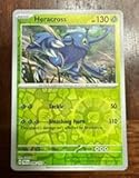 Pokemon – Heracross 006/193 – Paldea Evolved - Reverse Foil – Single Card