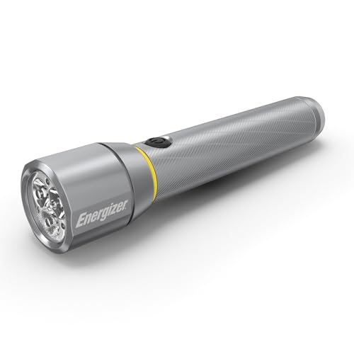 Image of Energizer Vision HD Extra Performance LED Flashlight with Digital Focus, Durable and Bright Flashlight for Hurricane Supplies and Camping Gear, Flash Light with AA Batteries Included, Pack of 1