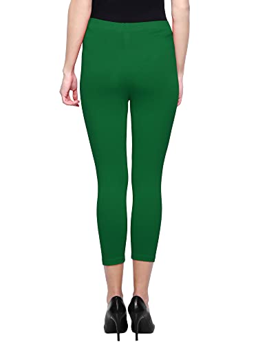 Image of Saundarya Calf Length Leggings for Women Sizes: Small Size (S /M) for 26-30 inches Waist, Regular Size (L /XL) for 30-36 inches Waist and Plus Size (2XL /3XL) for 36-40 inches Waist
