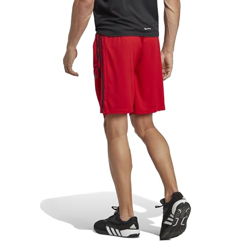Image of adidas Tr-ES PIQ 3Sho Men Blue Training Shorts Size -