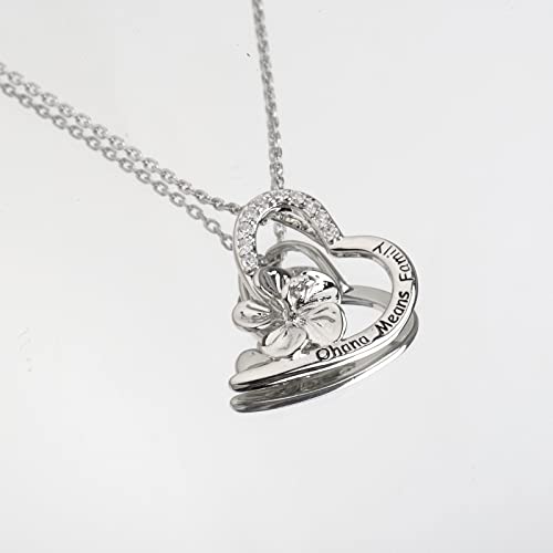Image of FOTAP Ohana Family Hawaiian Flower Necklace - Gift for Reunion, Trip or BBF