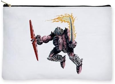CafePress Beast Wars: Dinobot Zipper Makeup Pouch, 8.5"x6"