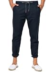 Indicode – Indicode Herren Veneto Leinenhose aus Baumwolle und Leinen S