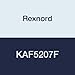 Rexnord KAF5207F Spherical Pillow Block Roller Bearing, 4-Bolt Pillow Block, Double Setscrew Locking Collars, Light Contact Seals, Non-Expansion Type, Cast Iron, 2-7/16" Shaft, 3-1/4" Base To Center, 9-1/8" Bolt Centers