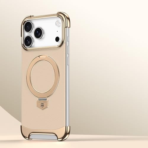 Protégez l'iPhone 15 Pro Max : coque cuir noir anti-choc métal