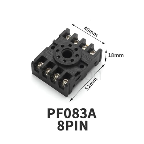 Base de relé 8 pines PF083A evita fallos de cableado en relés JTX-2C 2