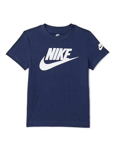 Nike Futura Evergreen T-Shirt pour Enfants Midnight Navy/White 6/7 Ans