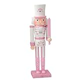 【Transmite buena suerte】 El soldado Cascanueces es una figura de rey retro, tradicional y festiva con una rica historia y cultura, que representa el poder, hacen guardia día y noche, protegen a la familia contra los malos espíritus y los peligros, brindan buena suerte a su familia, protegiendo Tu familia.