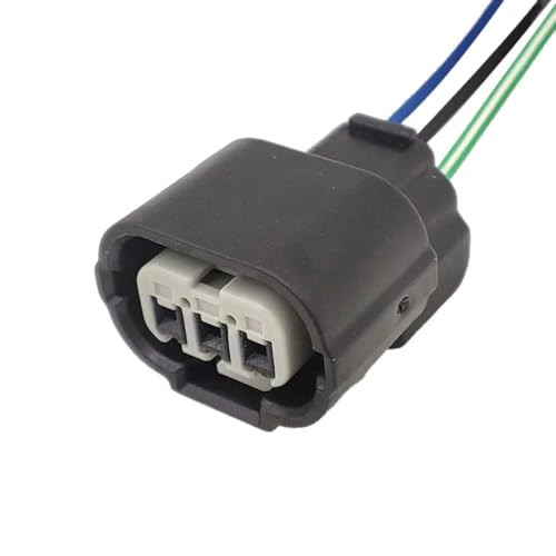 Ignition Coil Connector Plug Replacement for Honda Civic and CR-V, 3-Pin Waterproof Ignition Coil Wire Connector Adapter, Compatible with Select Models, Replaces 6189-0887