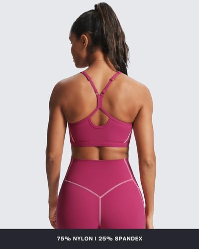 Image of Aoxjox Women's Workout Sports Bras Fitness Training Gym Lexi Lined Bra Yoga Crop Tank