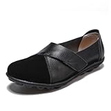 HECHO CON MATERIALES DE LA MÁS ALTA CALIDAD: Los mocasines planos de ante para mujer no solo ofrecen la máxima comodidad, sino que también son increíblemente resistentes y brindan un gran soporte al caminar.
