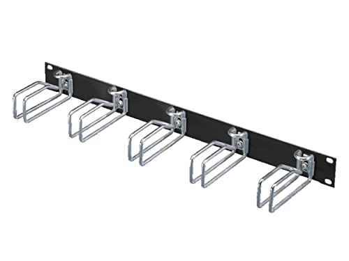 Rittal Panneau de triage RAL 9005 2HE avec 5 Câble fuehrungsb uegeln (Acier)