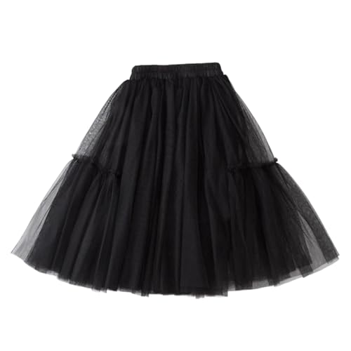 Falda de tul para niñas con cintura elástica cómoda que no pica para fiestas