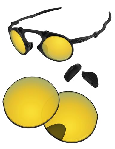 Image of Replacement Lenses for Oakley Madman OO6019 42mm Sunglass - Precision Fit, UV Block & Impact Resistant