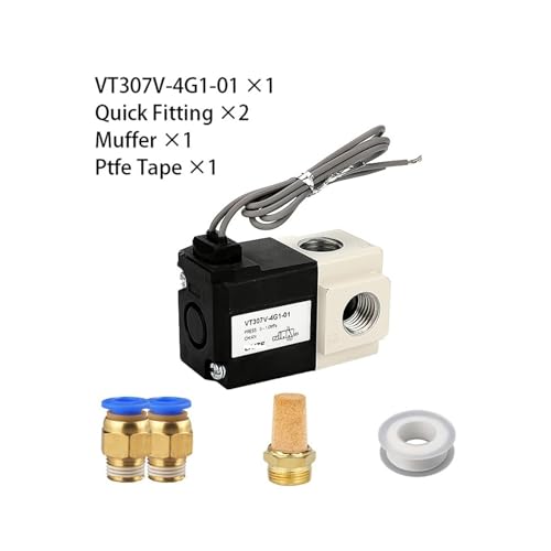 Électrovanne à vide 3/2 voies action directe pour commutation rapide et précise VT307V - 2