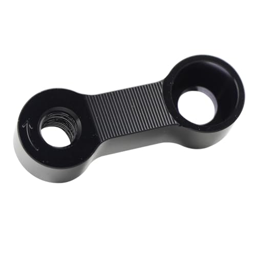 Area1 (2x M10 Rechtsgewinde) Premium CNC Motorrad Rückspiegel Spiegel Arm Verlängerung Verbreiterung Kompatibel mit Mondial GN