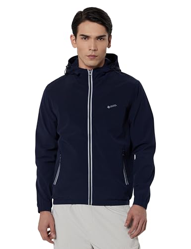Image of Qube By Fort Collins Men's Activewear Jacket - All-Weather Windcheater Jacket, Lightweight & Comfortable