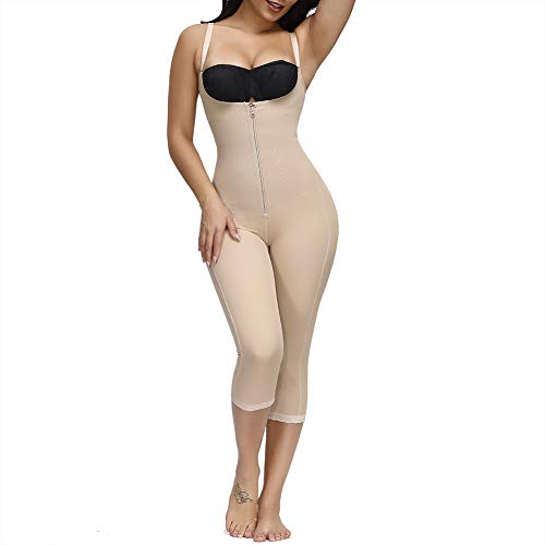 Lover-Beauty Faja Reductora de Neopreno - Quemador de Grasa de Cintura - Adelgaza - El Cinturón Sudador Envuelve el - Cuerpo en Sauna Negro Faja Pantalones Largas Mujer