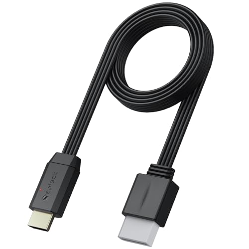Neoteck Adaptador para Wii a HDMI 1080P 5ft/150cm Converter Wii a HDMI Convertidor de Video y Audio Conectar y Usar Compatible con Nintendo Wii, Wii U, HDTV, Monitor-Negro