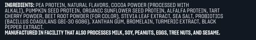 Proteína Vegana, Imagen adicional