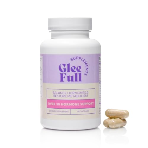 GleeFull Over 30 Hormone Support - Menopause Supplements for Women - Hormone Support for Women
