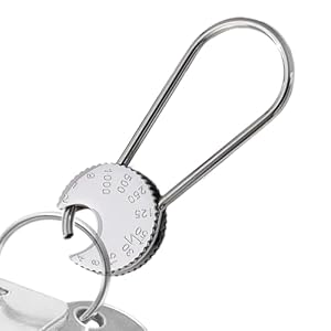 Generisch Titan Schlüsselanhänger Karabiner QO36FQ8Q5O00I8B50A