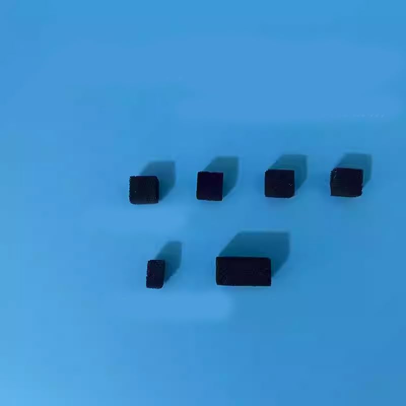 Electrodo RVC de carbón de vidrio reticulado poroso de espuma (100 ppp)(10x15x5mm)