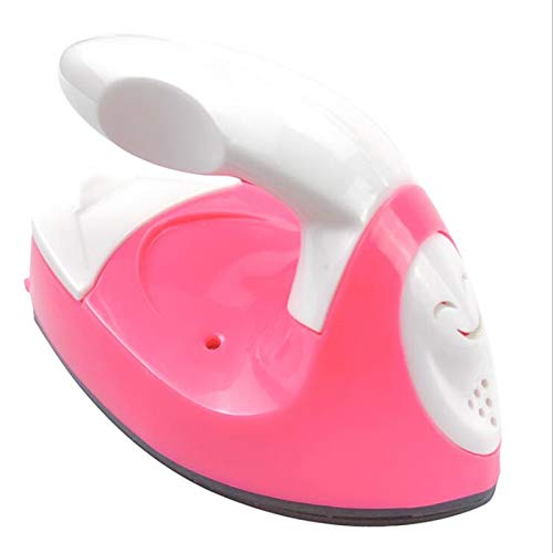 Handgefertigte Mini-Bügeleisen für Kinder, elektrisches Dampfbügeleisen für Reisen, tragbares kleines Bügeleisen zum Bügeln von Kleidung und Stoffen,