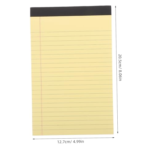 Blocs-notes petits lignés OSALADI x4 avec pages détachables pour notes quotidiennes