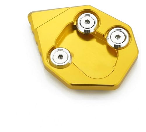 para S1000RR S 1000RR 2015 2016 Pata De Cabra para Motocicleta Soporte Lateral para Pie De Apoyo Marco De Almohadilla Soporte De Trípode Soporte Almohadilla De Soporte para Motocicleta(Oro)