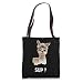 Llama with glasses | Funny saying | Alpaca Tote Bag