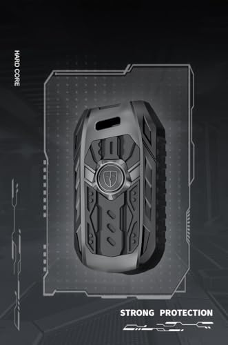 Image of Auto Thrill Premium Key Cover For Compatible With Mahindra Scorpio N | 3Xo | Xuv 300 | Marazzo | Xuv 700 | Xuv 400 Ev | Bolero | Thar 3 Button Flip Key