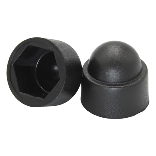 50 tappi di copertura per viti | copertura viti di colore nero | tappi di copertura per viti | tappi di protezione per viti (M12 – larghezza chiave 19) 50 tappi di copertura per viti | copertura viti di colore nero | tappi di copertura per viti | tappi di protezione per viti (M12 – larghezza chiave 19)