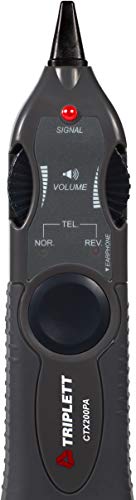 Testeur de câble réseau RJ45 Triplett CTX200PA pour résoudre les pannes de connexion TIA568 - 8