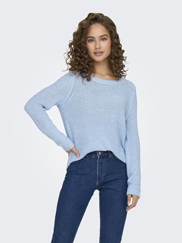 ONLY Pullover Damen Strickpullover Langarm – Ansicht 2