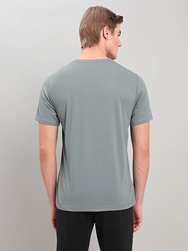 Image of TECHNOSPORT Men's Polyester Regular Fit T-Shirt