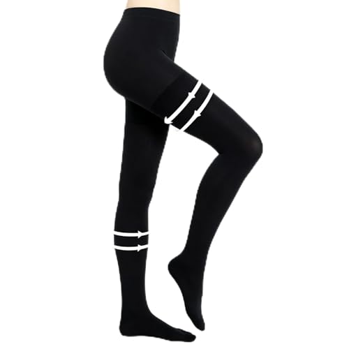 Medizinische Kompressionsstrumpfhose Damen Lang 22-32mmHg Klasse 2 Blickdichte Stützstrumpfhose mit Geschlossener Fußspitze Kompressionsstrümpfe für Schwangerschaft Lipödem Flug & Krampfade Ödeme