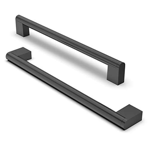 FURNIWARE 10 Pack Cabinet Pulls, Hardware Drawer Handles, Stainless Steel Kitchen Cabinet Door Handles Pull