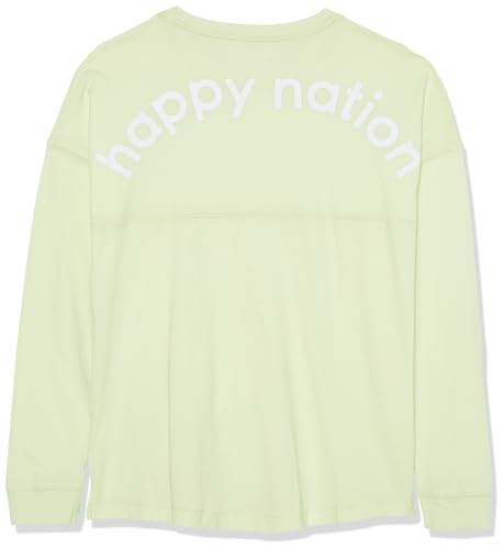 Image of Happy Nation Girls Relaxed Cotton Long Sleeve T Shirt