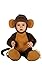 Guirca braunes Affen Baby Kostüm - GröÃŸe 74-92 - Tier AFFE Fasching Karneval, GröÃŸe:74/80