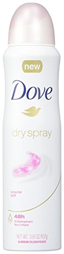 Dove Dry Spray Antiperspirant Deodorant Powder Soft, 3.8 Ounce image 3