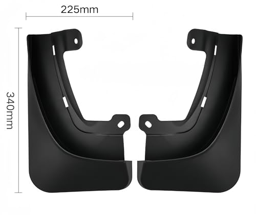 Garde-boue Tesla Modèle X évite la boue sur aile arrière accessoire modification - 3