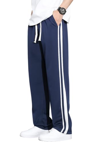 Image of Track Pants for Men - Modern, Stylish, Comfortable & Stretchable Athletic Joggers for Casual & Gym Wear