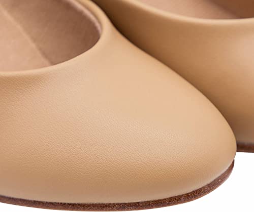 Linodes PU Leather Ankle Strap Character Shoe 1.55'' Dance Shoes for Women-UPD2