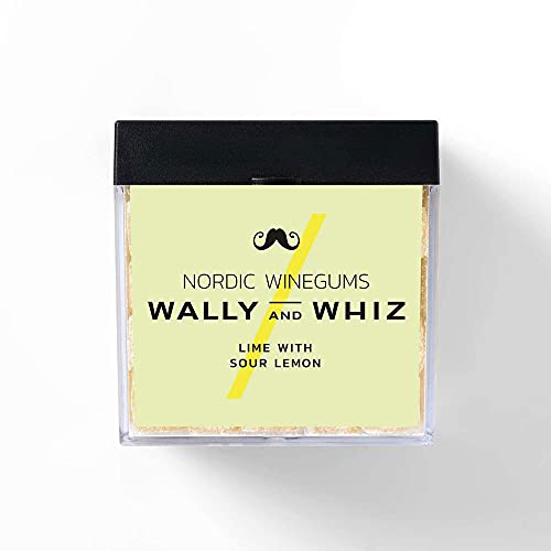 Wally And Whiz - Limette mit saurer Zitrone (140g) vegane Fruchtgummis … Cover